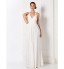 Prom / Formal Evening / Military Ball Dress - Elegant Sheath / Column Halter Floor-length Jersey with Pearl Detailing  