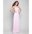 TS Couture? Prom / Formal Evening / Military Ball Dress - Open Back Plus Size / Petite A-line One Shoulder Floor-length Chiffon with Beading / Draping  